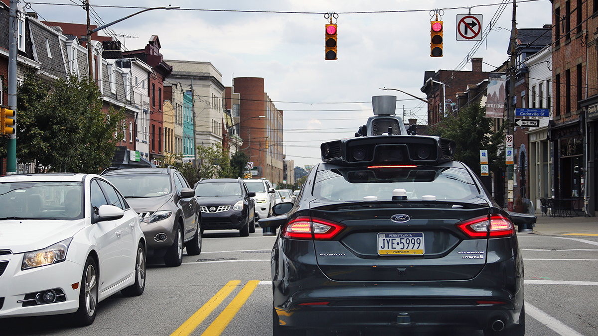 Self driving cars from Uber hit Pittsburgh streets in September 2016. At the U.S. Conference of Mayors in Washington