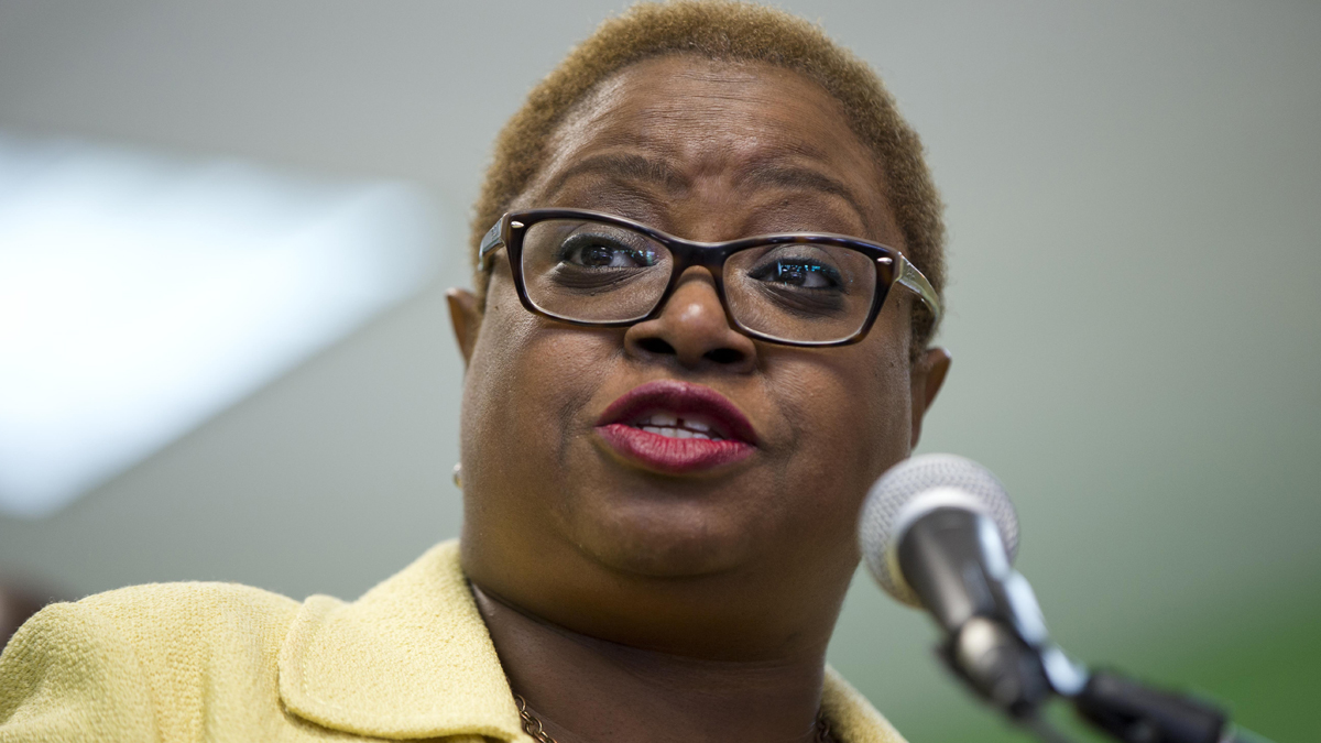  Chief Executive Officer of the Democratic National Convention Committee Leah Daughtry says caucuses of party regulars, to be held at the Pennsylvania Convention Center in Center City, will be open to the public. (AP file photo) 