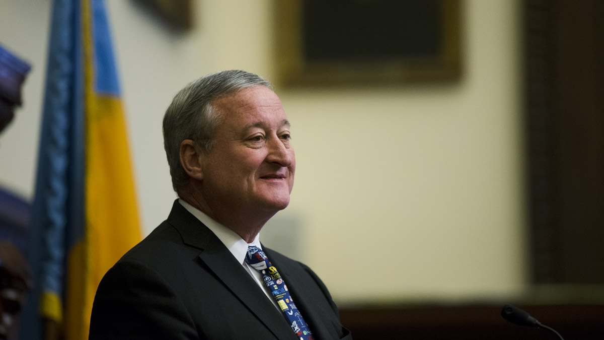 Philadelphia Mayor Jim Kenney was part of a delegation that traveled to Washington