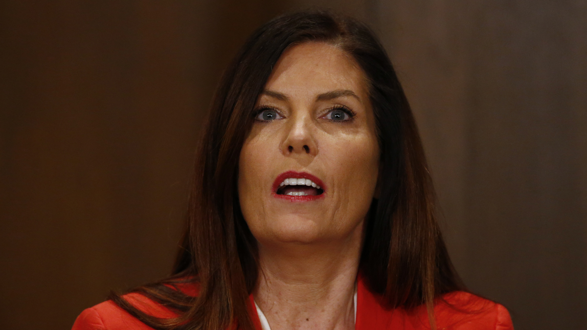 Pennsylvania  Attorney General Kathleen Kane has siphoned more than $300,000 from her campaign war chest to pay for defense lawyers and public relations help. That's perfectly legal.  (AP Photo/Rich Schultz) 