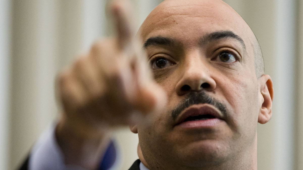  Philadelphia District Attorney Seth Williams gestures during a news conference Thursday, March 19, 2015, in Philadelphia. (AP Photo/Matt Rourke) 