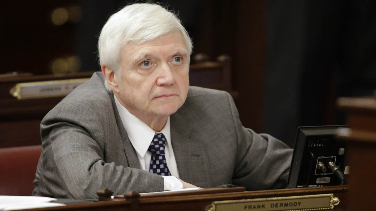  Pennsylvania House Minority Leader Frank Dermody, D-Allegheny, predicts a budget deal will take another month or more to work out. (AP file photo) 