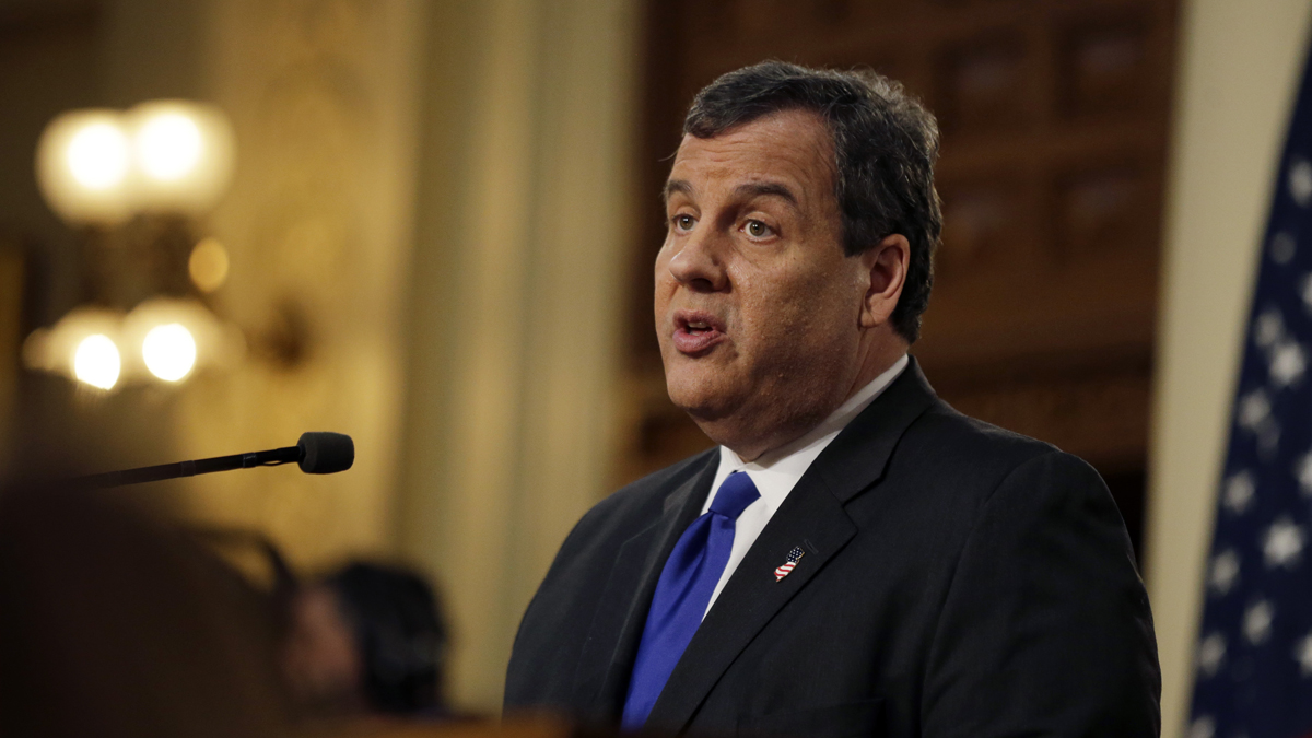 New Jersey Gov. Chris Chrisitie's approval ratings have risen slightly since December