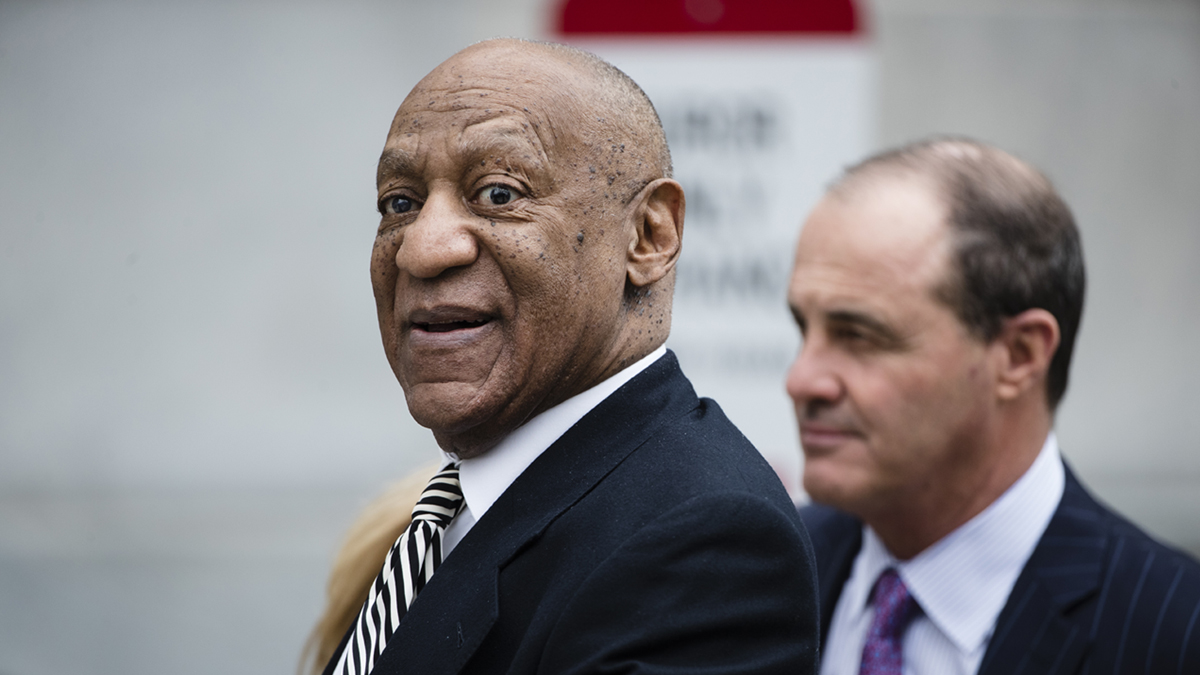  In this April 3, 2017 file photo, Bill Cosby departs the Montgomery County Courthouse after a pretrial hearing in his sexual assault case in Norristown, Pa. Cosby's 