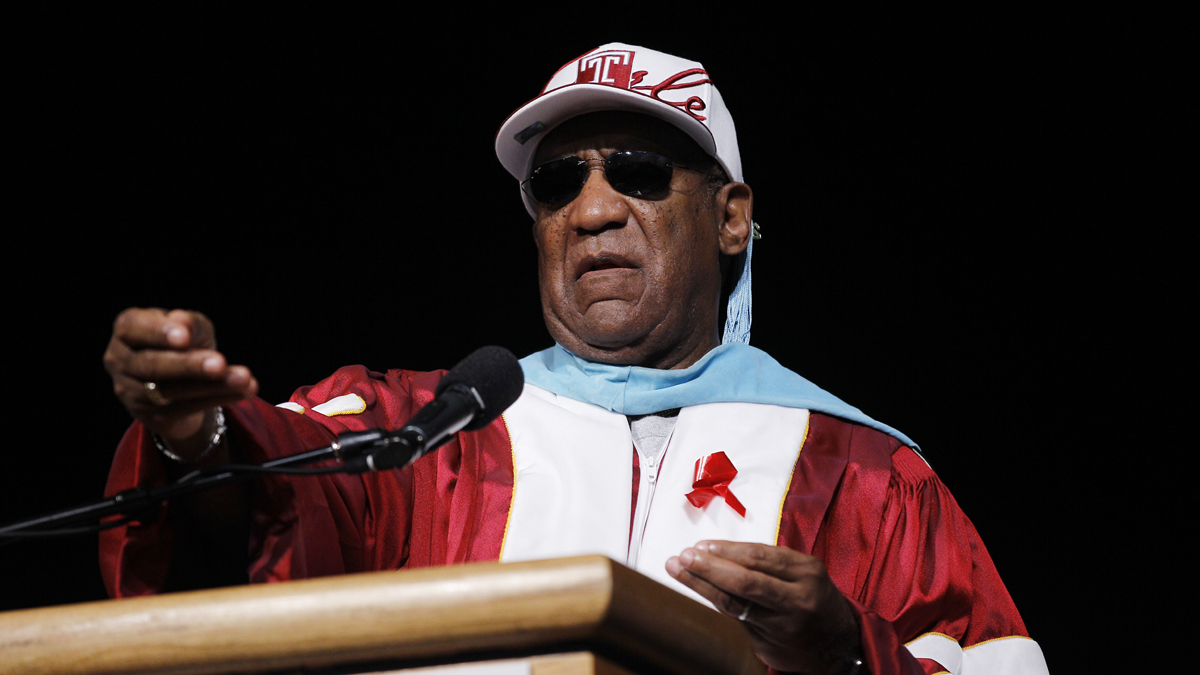Bill Cosby attends a commencement ceremony at Temple University in 2011 (Matt Rourke/AP Photo, file) 