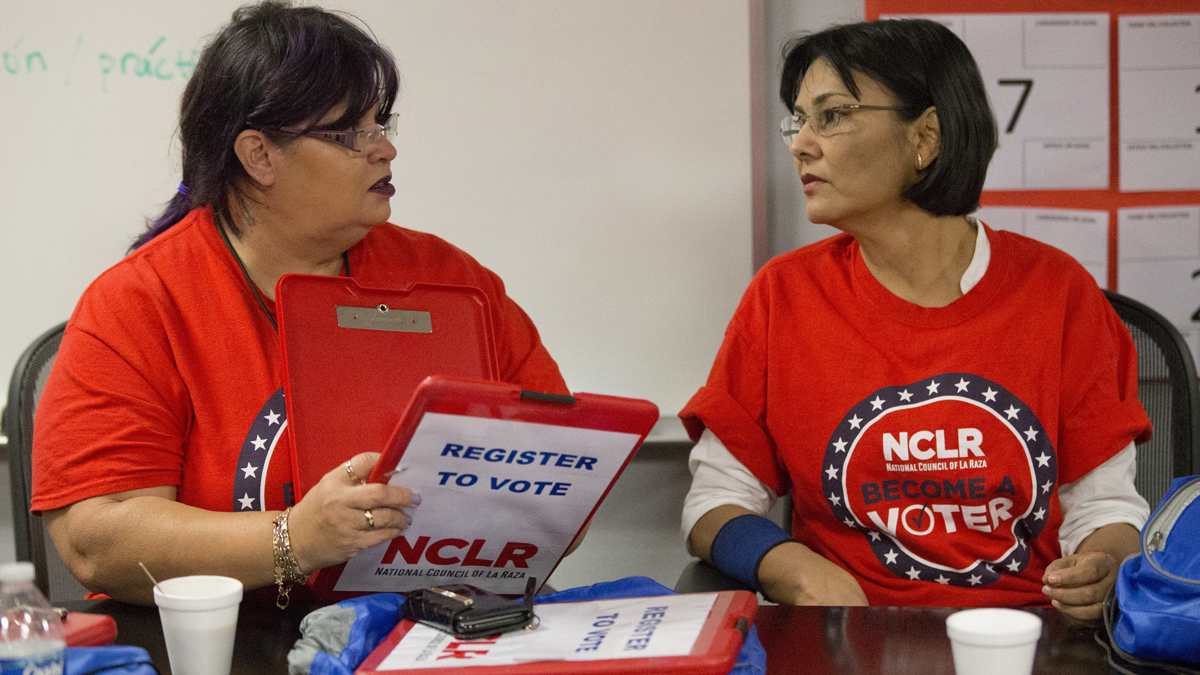 Canvassers Ana Iris Melendez