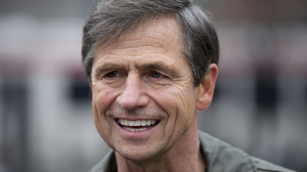 Up-close photo of Joe Sestak smiling.