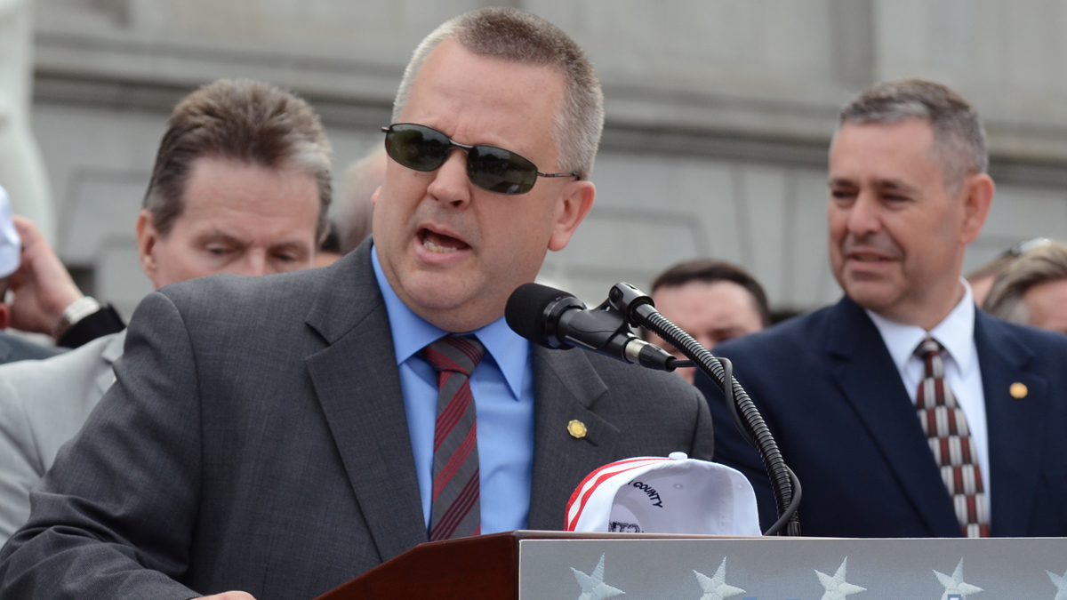 Pennsylvania state Rep. Daryl Metcalfe in a file photo from August 2017. (AP, file)