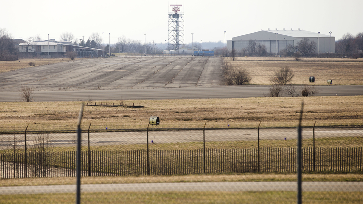 The former Naval Air Station Joint Reserve Base Willow Grove and present day Horsham Air Guard Station is in Horsham