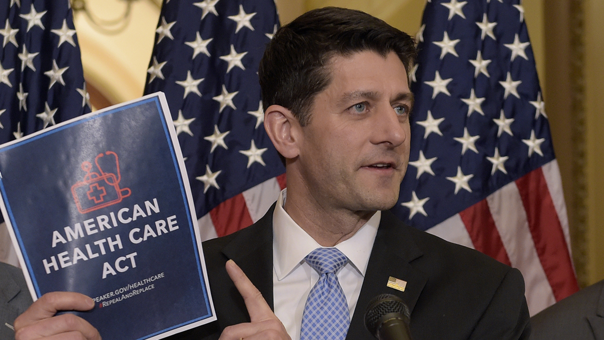  House Speaker Paul Ryan of Wis., speaks during a news conference on the American Health Care Act on Capitol Hill in Washington, Tuesday, March 7, 2017. (Susan Walsh/AP Photo) 