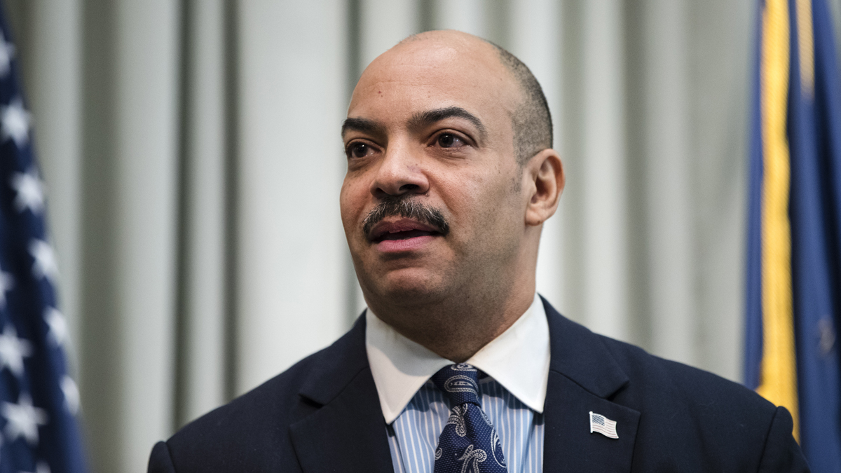  Philadelphia District Attorney Seth Williams pictured here in this  Friday, Feb. 10, 2017, file photo during a news conference in Philadelphia (Matt Rourke/AP Photo) 