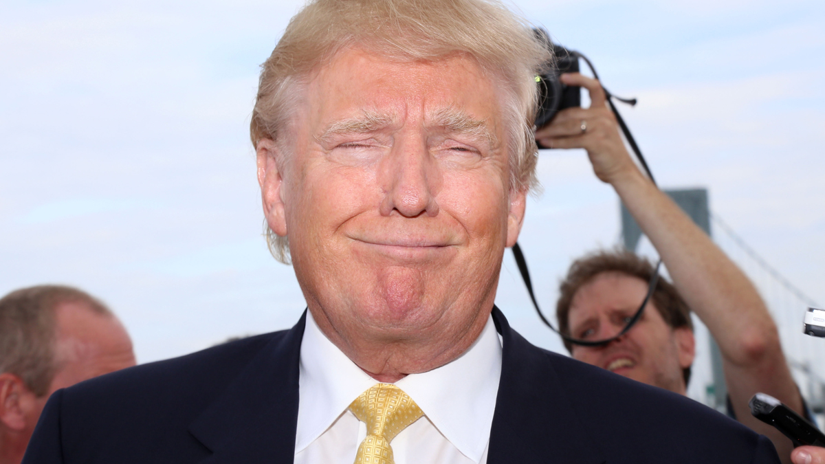  Donald Trump attends the Hank's Yanks 1st Annual Golf Classic at Trump Golf Links on Monday, July 6, 2015, in New York. (Photo by Greg Allen/Invision/AP) 