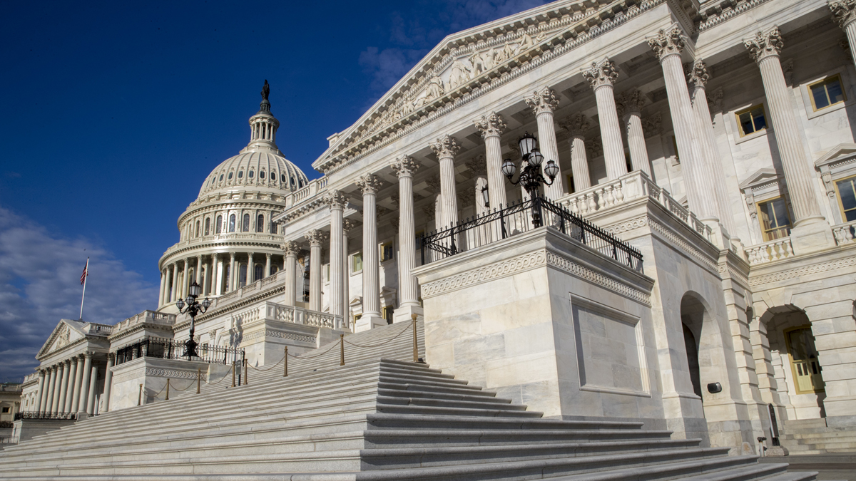  The U.S. Senate is seen on Capitol Hill in Washington, Tuesday, June 27, 2017, as Senate Majority Leader Mitch McConnell of Ky. faces challenges within his own party this week in advancing the Republican health care bill. (J. Scott Applewhite/AP Photo) 