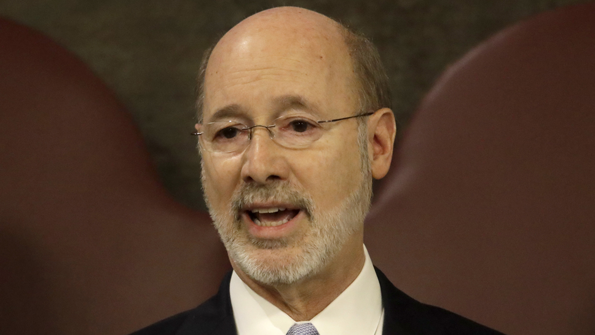  Gov. Tom Wolf delivers his budget address for the 2017-18 fiscal year to a joint session of the Pennsylvania House and Senate in Harrisburg, Pa., Tuesday, Feb. 7, 2017. (Matt Rourke/AP Photo) 