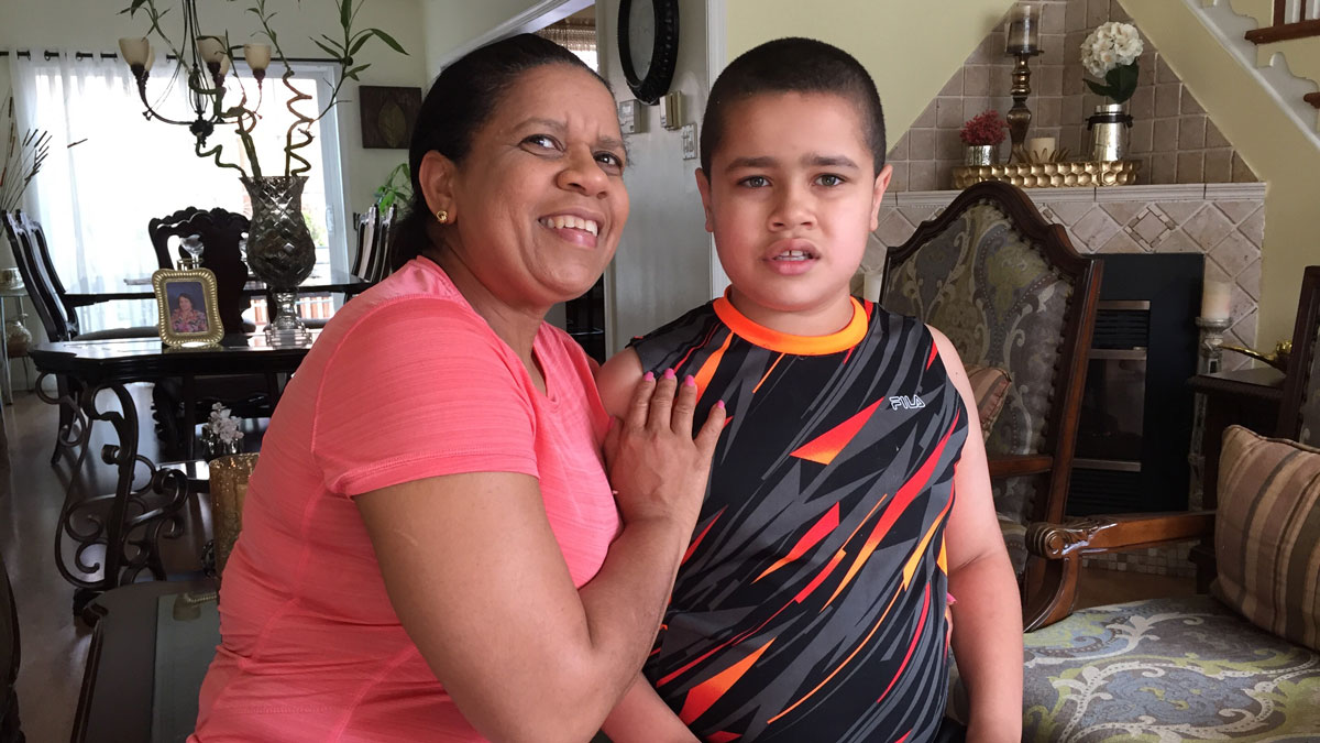  Francisca Castelli and her son, James. James was a student at Wordsworth Academy in Fort Washington, Pennsylvania. 
