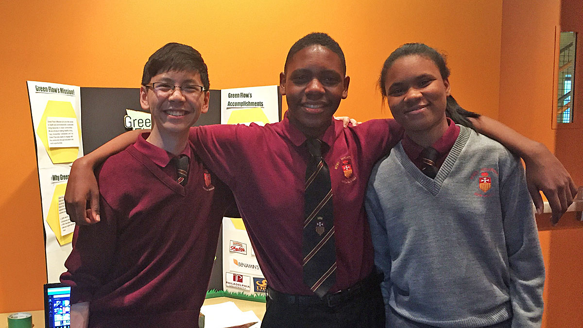  Students at the 2017 IMPACT Philly Final Showcase. (Avi Wolfman-Arent/WHYY) 