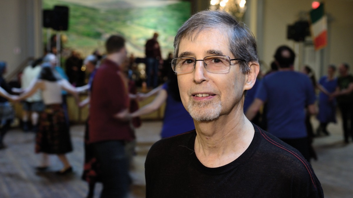  Steve Blum, 69, got hooked on dancing in his forties. (Bas Slabbers/for NewsWorks) 