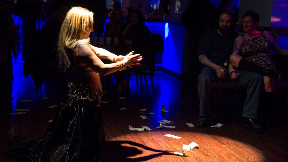 Dancer Angelica performs at the 5th annual Belly Dancers Fight for Air.