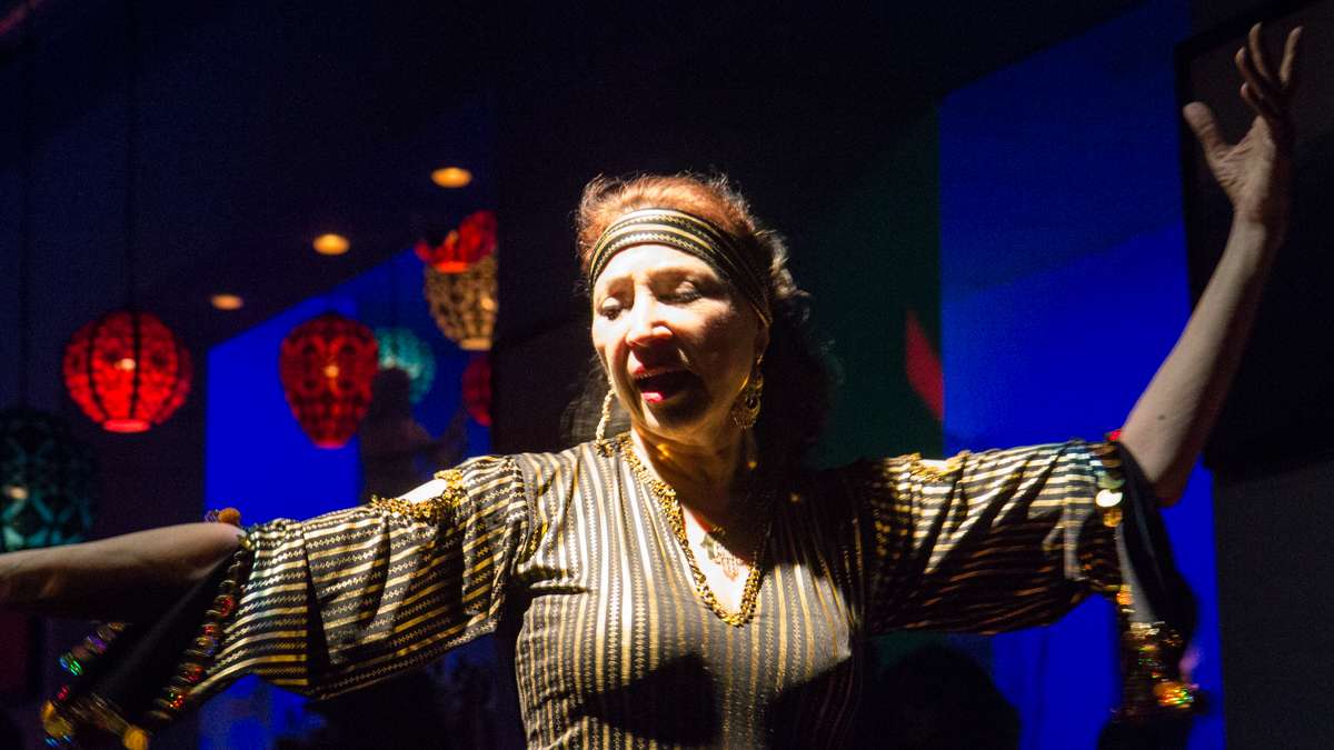 Dancer Habiba performs at the 5th annual Belly Dancers Fight for Air.