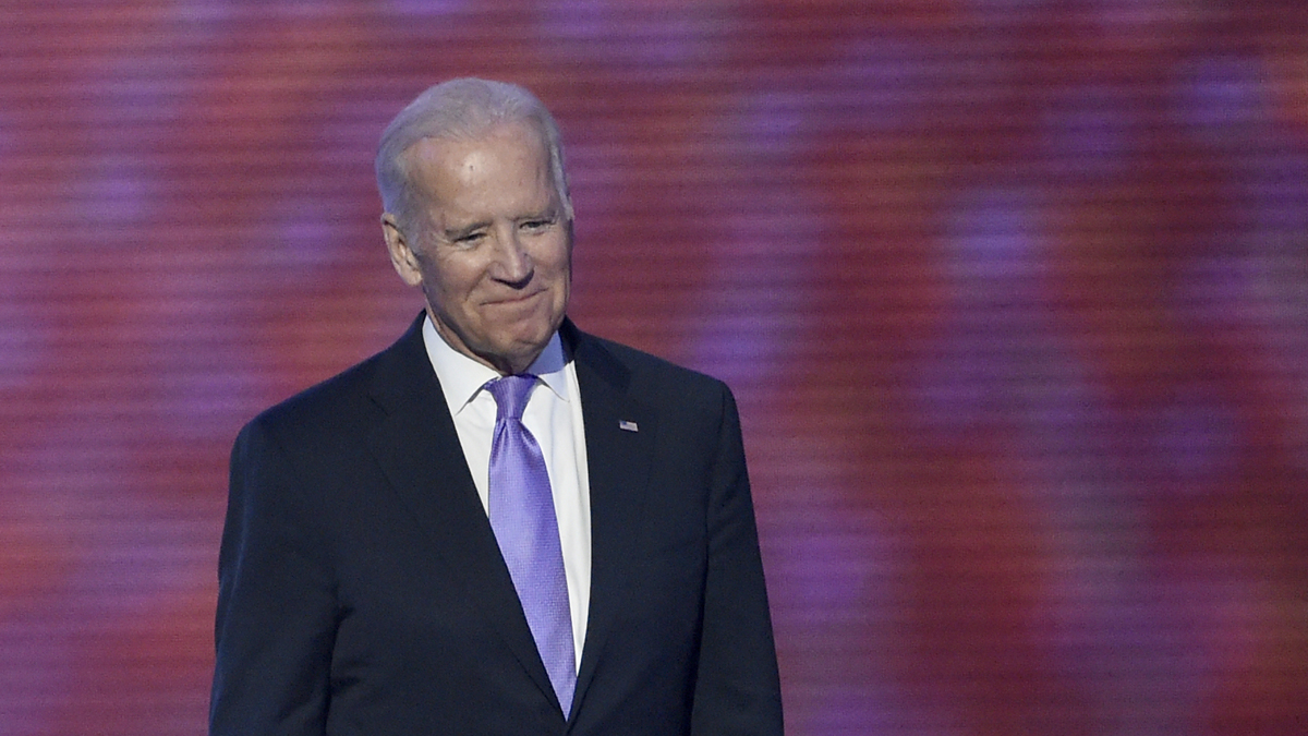 Vice President Joe Biden is shown on July 13