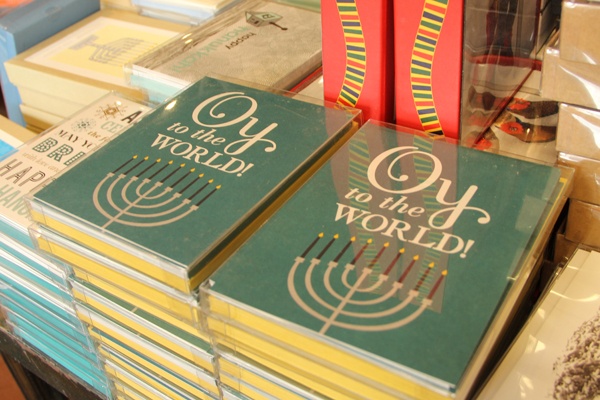 <p><p>Chanukah humor lifts the spirits for retail employees and shoppers alike. (Marta Rusek/for NewsWorks)</p></p>

