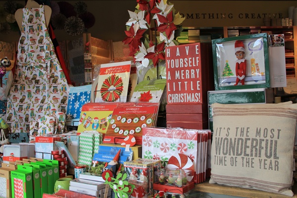 <p><p>Chanukah humor lifts the spirits for retail employees and shoppers alikePaper Source lives up to its name with cards of the Christmas and Chanukah variety. (Marta Rusek/for NewsWorks)</p></p>
