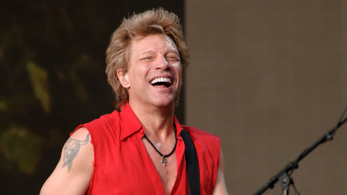  U.S. singer, Jon Bon Jovi performing at the Barclaycard British Summertime festival in Hyde Park, London, Friday, July 5, 2013. (Photo by Jonathan Short/Invision/AP) 