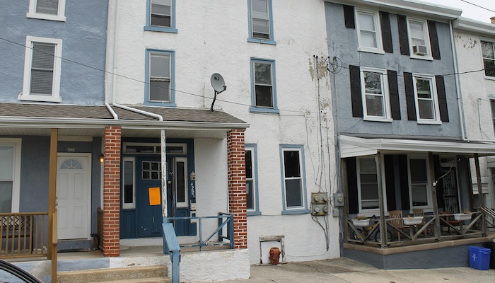  Boone Street residence. (Matthew Grady for NewsWorks) 