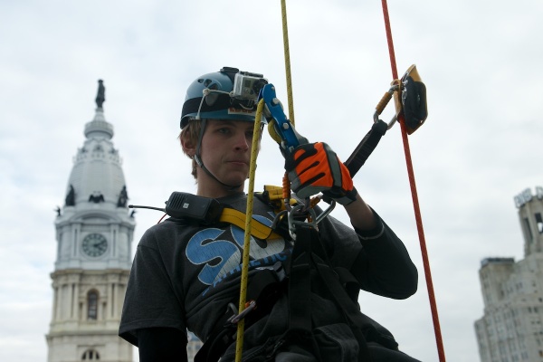 <p><p>The photo of this Springside Chestnut Hill Academy student, Thomas Andrews is taken from an office on the 16th floor of 1515 Market St. (Bas Slabbers/for NewsWorks)</p></p>
