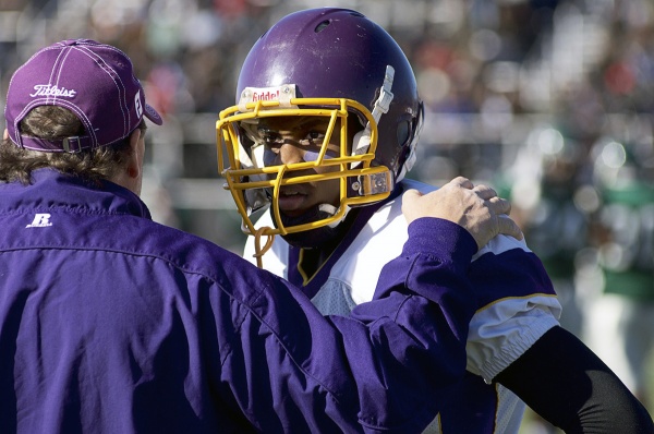 <p><p>An MLK player gets coaching advice. (Bas Slabbers/for NewsWorks)</p></p>
