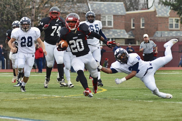 <p><p>Imhotep's talented running back Nasir Bonner is a sophomore and expected to be a key contributor to the upstart team's future success. (Bas Slabbers/for NewsWorks)</p></p>
