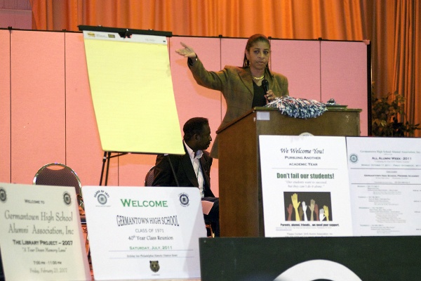 <p><p>Vera Primus, president of Germantown High School's alumni association, says the school district needs to hear "our united voice saying, 'it's not going to happen on our watch.'" (Bas Slabbers/for NewsWorks)</p></p>
