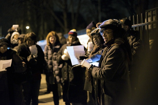 <p><p>The event was fashioned as a candlelight vigil. (Bas Slabbers/for NewsWorks)</p></p>
