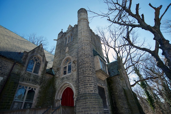 <p><p>The Gothic stone church, chapel, rectory and parish house were designed and built between 1873 and 1883 by Frank Furness and George Hewitt. (Bas Slabbers/for NewsWorks)</p></p>
