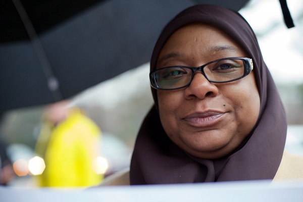 <p><p>Josette Bates is a security officer with McGinn Security at Philadelphia University. (Bas Slabbers/for NewsWorks)</p></p>
