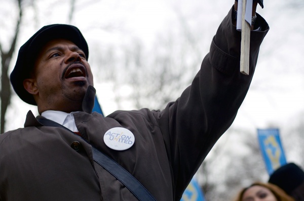 <p><p>Community activist and block captain Theodore Stones had questions about the legality of the process. (Bas Slabbers/for NewsWorks)</p></p>
