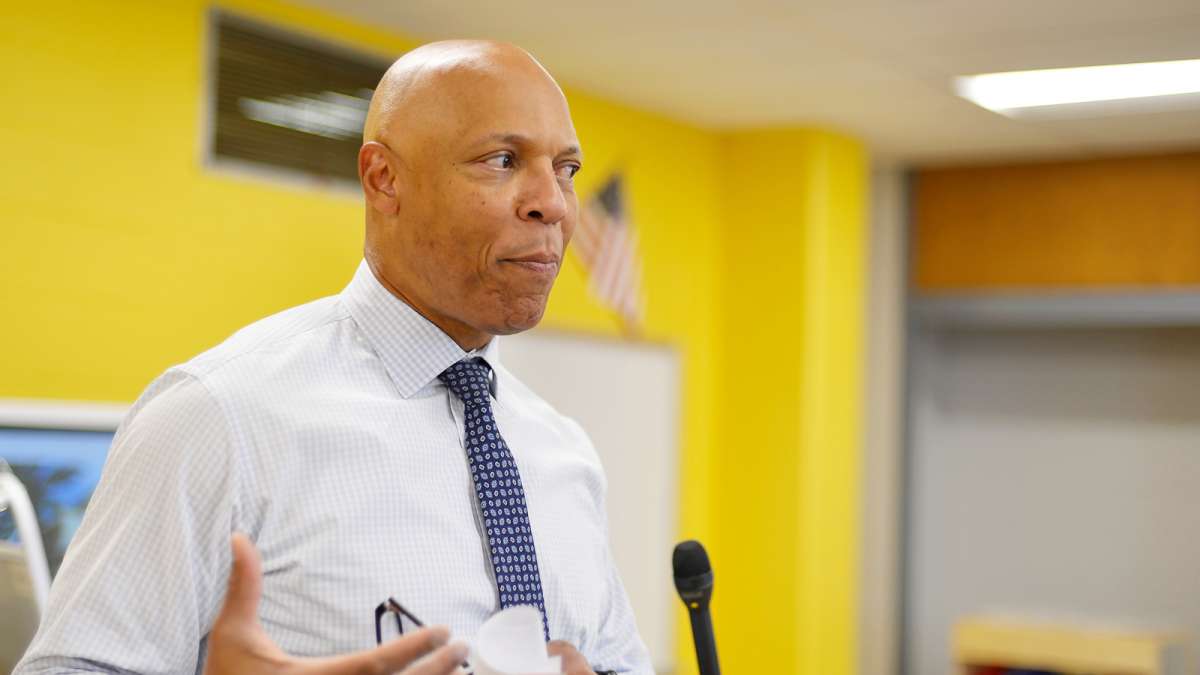 School District of Philadelphia Superintendent Dr. William Hite (Bastiaan Slabbers for WHYY)