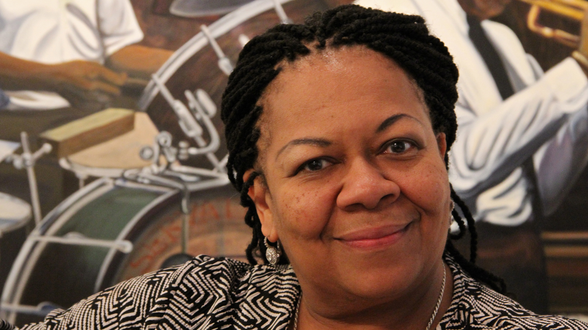  Former Barnes Foundation President Kimberly Camp is opening a gallery in Collingswood, N.J. (Emma Lee/for NewsWorks) 