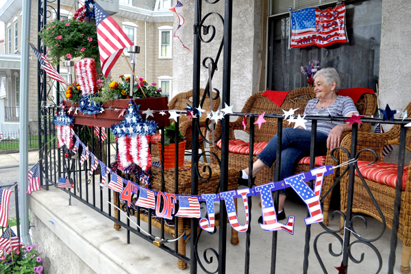  Manayunk and Roxborough residents are preparing for Thursday's parade through Roxborough. (Sean Smith and Kayla Cook of Philadelphia Neighborhoods/for NewsWorks) 
