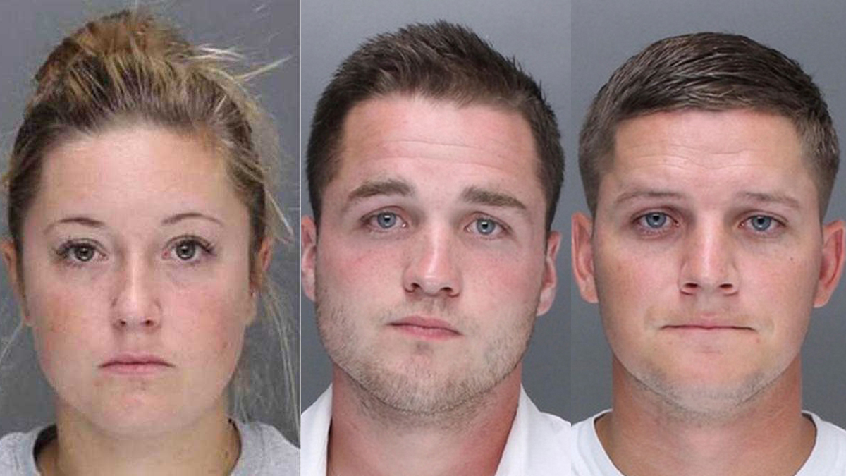  Philadelphia Police Department photos of (from left) Kathryn Knott, Philip R. Williams, left, and Kevin J. Harrigan are shown. (Philadelphia Police Department via AP, File) 