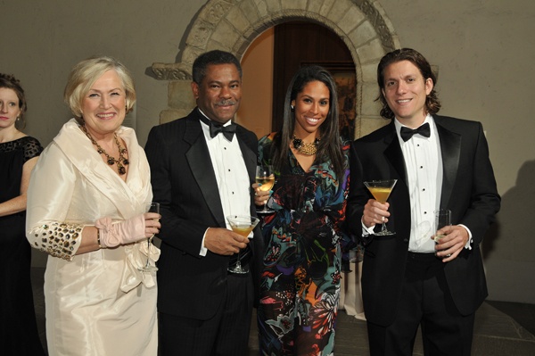 <p><p>Devereux Pennsylvania advisory board and gala planning committee member Mary Anne Hawrylak (left), Elbert and Chloe Johnston, and William Zimmerman (Photo courtesy of Phil Stein Photography)</p></p>

