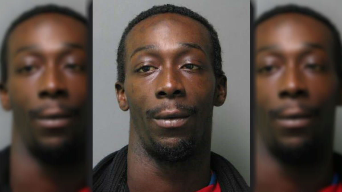  27-year-old Denzel Brown faces animal cruelty charges after police say he stabbed two pit bulls to death following an argument with his girlfriend. (Delaware State Police photo) 