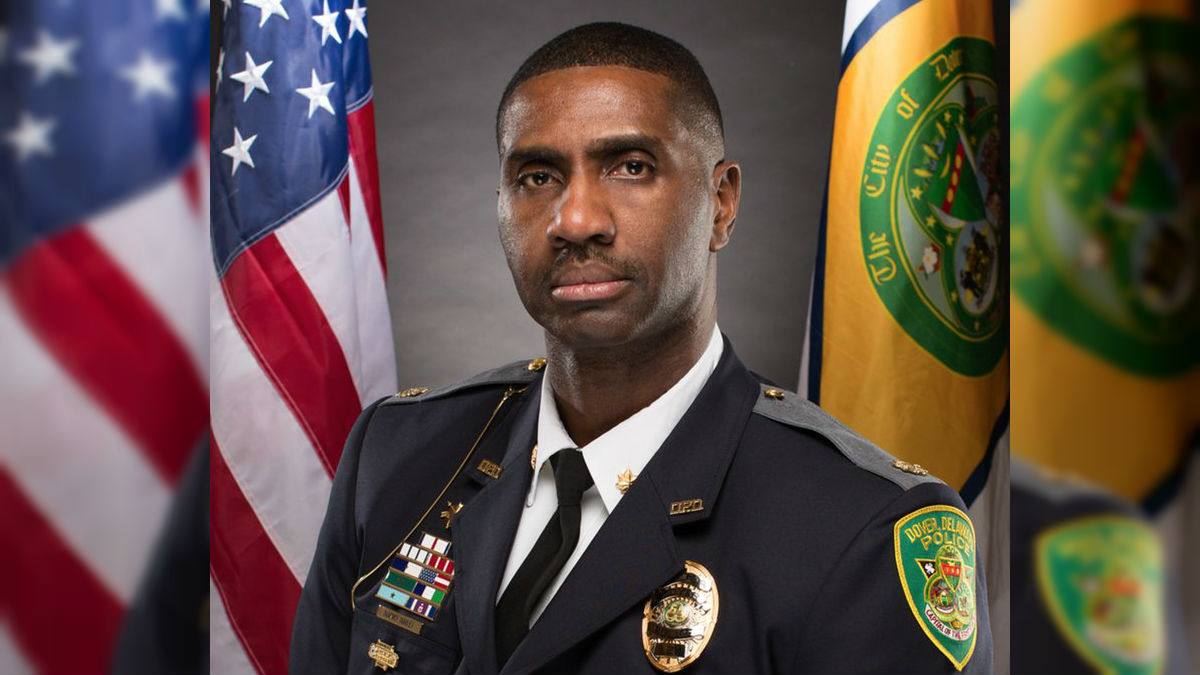  Marvin Maiely will be Dover's 14th police chief. (photo courtesy Dover PD) 