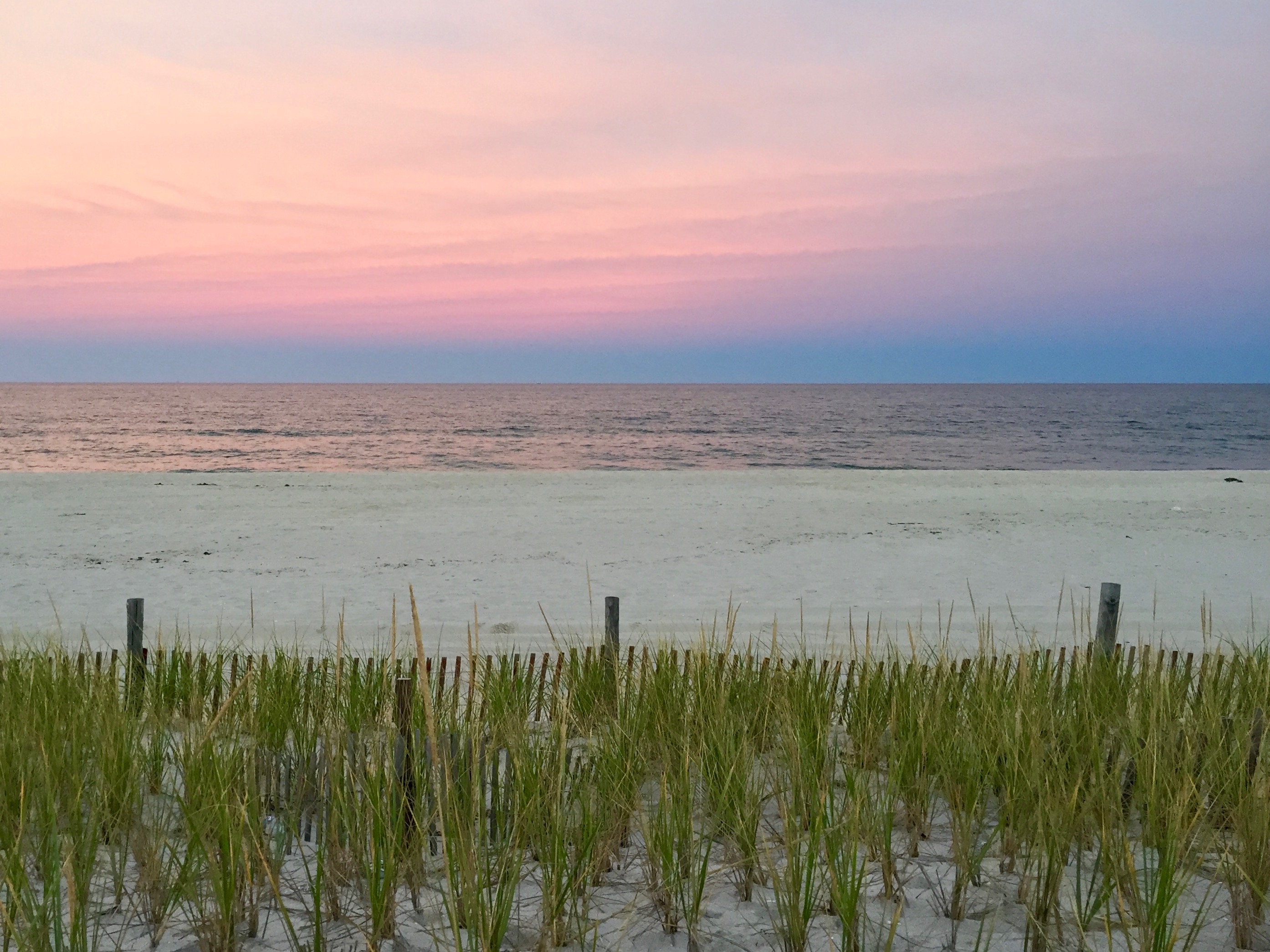  Pastel skies at the Jersey Shore. (Photo: Justin Auciello/for NewsWorks) 