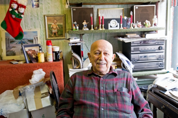 Frank Mattio of Frank's TV Repair opened up his shop on East Passyunk in 1947. Mattio says the repair business has been tough.  People think, 