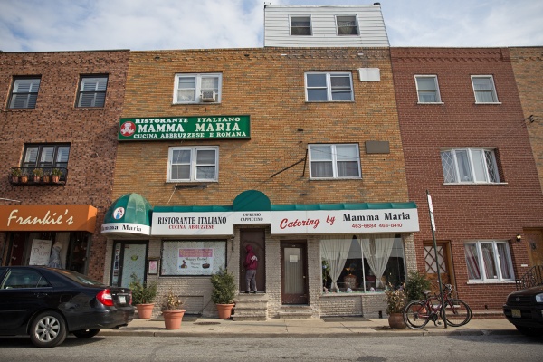 Mamma Maria's Italian Restaurant has been a neighborhood staple since 1992. (Lindsay Lazarski/WHYY)