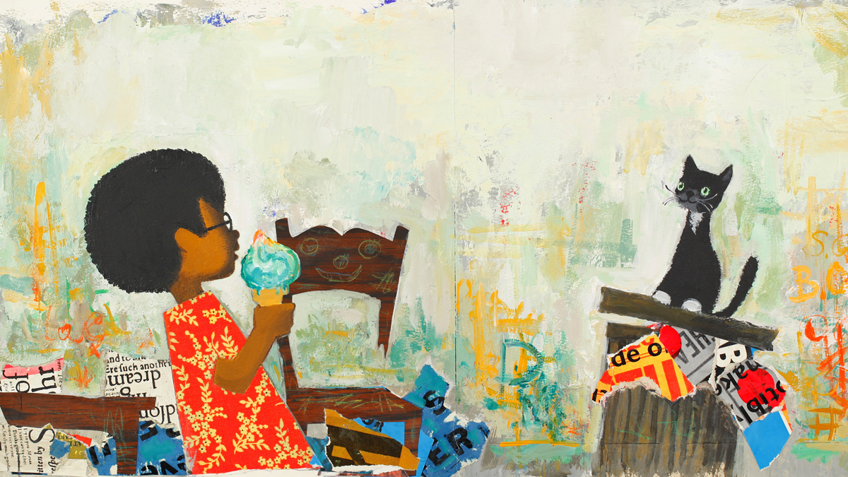 Hi, Cat!, 1970  (Image courtesy of the National Museum of American Jewish History)  