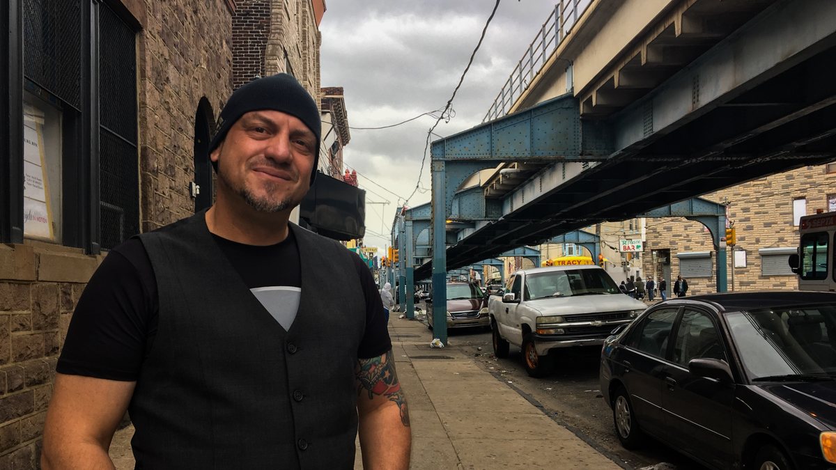  Elvis Rosado detoxed alone and was successful. Researchers say stories like his are rare. (Elana Gordon/WHYY)  