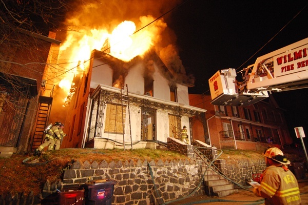 <p><p>The fire broke out around 8:30 p.m. on December 13.  Fire investigators discovered a body beneath the rubble while investigating the cause on December 17. (John Jankowksi/for NewsWorks)</p></p>
