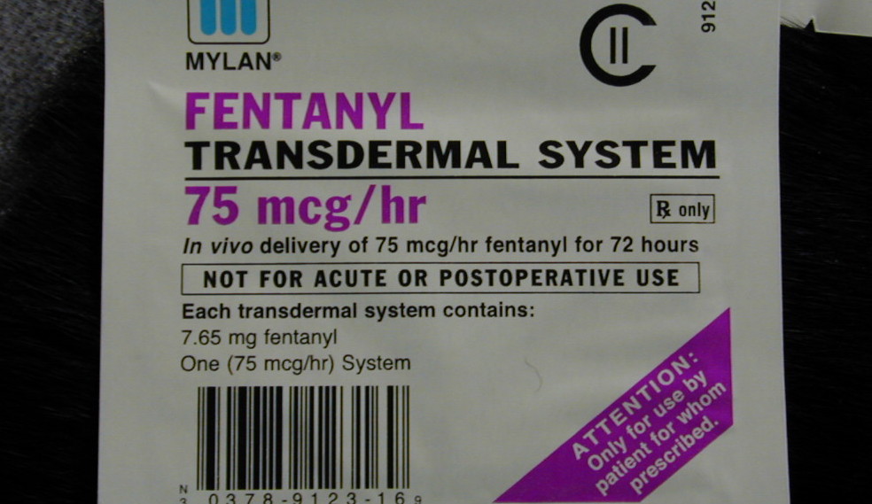  Transdermal Fentanyl patch (Image courtesy of Leslie Handler) 